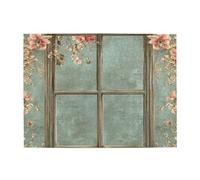 Flower Beds By The Window Wooden Puzzle 500 Piece Jigsaw Puzzle For Adults Challenging Puzzle For Game Size 15"X20.4"