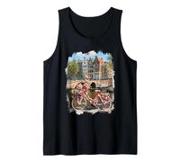 Flower Bike Amsterdam Tank Top