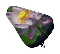 Flower Bike Seat Rain Cover Waterproof Dustproof Bikes Saddle Cushion Soft Bicycle Seat Pad Covers with Drawstring for Men Women
