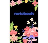 flower bouquet book: pastel color flowers Notebook, 6" x 9" with 120 pages lined