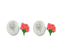 Flower Bouquet Silicone Soap Easy Demolding Floral Silicone Molds for Making Soap Chocolate Skin Safe
