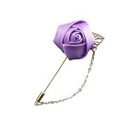 Flower Boutonniere for Men Various Occasion Corsage Pin for Wedding Ceremony and Proms Photography Accessories Silk Corsage Flower for Wedding