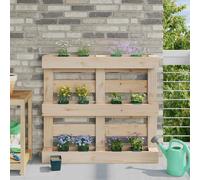 Flower Box 24pc Green Polypropylene 13.5x9x9.5cm Euro Pallet Planter Modular Kit