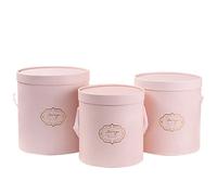 Flower Box 3pcs/set Rose Flower Wrapping Portable Cases Supplies For Girlfriend Wife Present Flower Arrangement Box For Men