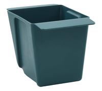 Flower Box Brown 36.5x14x9.5cm Polypropylene Euro Pallet Planter 12pcs EasyCare