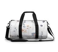 Flower Branch Sport Duffel Bag Gym Bag Weekend Overnight Bag for Travel Camping Hiking Beach 45x23x23cm