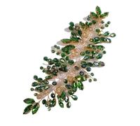 Flower Bride Headband Rhinestone Flower Bridal Headband Crystal Wedding Tiaras Brides Hair Accessories Handmade Party Prom Jewelry