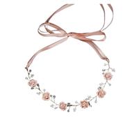 Flower Bride Headband Wedding Bridal Hair Accessories Crystal Rhinestone Headbands for Women Bride Jewelry Flower Headband Band