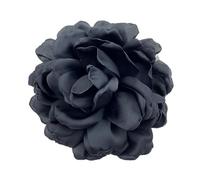 Flower Brooch 14CM Exaggerated Large Flower Heart Multi Layer Petals Hand Rolled Brooch