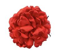 Flower Brooch 14CM Exaggerated Large Flower Heart Multi Layer Petals Hand Rolled Brooch