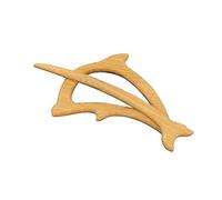 Flower Brooch Crystal Brooch Wooden Animal Pattern Cartoon Animal Shape Aesthetic Lapel Badge Pin Sweater Clip Shawl Pin Scarf ( 3) Rose for Women (F, 5cm)