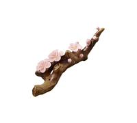 Flower Brush Stand Ceramic Brush Holder for Beginner Adult Antithetical Couplet Writing Painting Calligraphy Paperweight Quick Drying Rest Ceramic