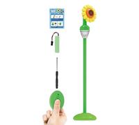 Flower Bubble Machine - Dancing Sunflower Bubble Maker | Light Up Automatic -e Blower Toy For & Children, Outdoor Summer Party Favors For Boys & Girls