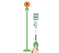 Flower Bubble Machine - Dancing Sunflower Bubble Maker | Light Up Automatic -e Blower Toy For & Children, Outdoor Summer Party Favors For Boys & Girls