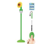Flower Bubble Machine,Toddler Bubble Blowing Machine - Outdoor Beach Toy Sunflower Shape for Kids School Carnivals Patio Retail Store Owners Park Party Planners Wedding Garden