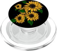 Flower Bunch of Sunflower PopSockets PopGrip for MagSafe