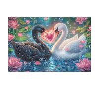 Flower Bush Tiger Cub 1000 Piece Jigsaw Puzzle Pack Teens Beginners Cognitive Development Puzzle Fans Group Play High-grade Rigid Cardboard 1000 PCS