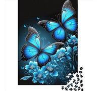 Flower Butterfly1 Puzzle for Adults And Teenagers 1000 Pieces Paper Puzzles for Teenagers Gifts Brain Teaser Game 1000pcs (38x26cm)
