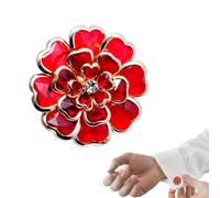 Flower Buttons For Women | Decorative Metal Flower Shaped Button Buckle DIY Luxury Vintage | Button Suit Shirt | For Grandmother Woman Wife Daughter Girlfriend