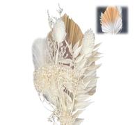 Flower Cake Decorations, Dried Flowers Dried Flowers for Cakes Dried Flowers Flower Cake Decorations for Cakes Decoration with Palm Spear Lagarus Bunny Tails and Ruscus