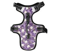 Flower Candy Violet White Reflective Dog Vest for Great dane Training Accessories Vest for Dogs Large Chaleco para perro