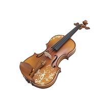 Flower Carved Violin High- end Beautiful Handmade Solid Wood Violin Musical Instrument Beginner Violin