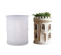 Flower Castles Shape Silicone Mold, Suitable for Resin Projects and Craft Creations, DIY Silicone Mould