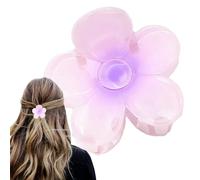Flower Claw Clip for Thick Hair,Flower Clip,Flower Clip Cute Hawaiian Flower Hep | Stronghold Hair Clip Flower Hair Accessories for Women & Girls Thick & Thin Hair
