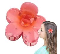Flower Claw Clip for Thick Hair,Flower Clip,Flower Clip Cute Hawaiian Flower Hep | Stronghold Hair Clip Flower Hair Accessories for Women & Girls Thick & Thin Hair
