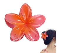 flower claw,hawaiian | large for holiday, colorful accessories thick, ladies, women & girls hawaiian -,large thin