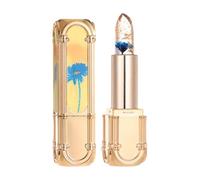 Flower Color Changing Lipstick, Crystal Jelly Flower Color Chang Lipstick, Gold Color-Changing Flower Lipstick, Long-la Foil