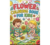 FLOWER COLORING BOOK FOR KIDS