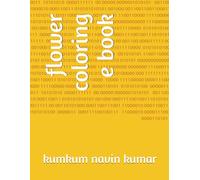 flower coloring e book