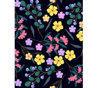 flower cover journal: “For Daily Reflections, Dreams, and Creativity”