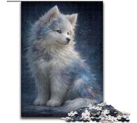 Flower Cow Jigsaw Puzzles for Adults Teenagers Jigsaws Puzzle, Challenging Game Toys Every Piece Is Unique - Challenging Family Fun Game (26x38cm)