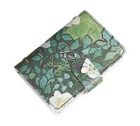 Flower Credit Card Holder - Anti-Degausting PU Leather Case, Mini Wallet | Compact Front Pockets - Wallet, Durable and Lightweight Card Holder Organiser for Membership and ID - K, White rose, see