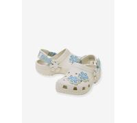 Crocs Clogs (Shoes) Clsc Dnm Flwr Adj BackstrapCgT in White 9 toddler