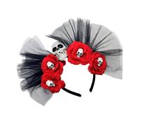 Flower Crown Headband Halloween Cincos Des Mayoes Party Costume Dias Des Los Muerto Headpiece Photography Props Womens Flower Crown Headband