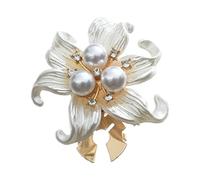 Flower Cufflink Elegant Clothes Attachment