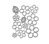 Flower Cutting Dies Petal Embossing Die Cuts Stencils for Making Birthday Card Invitation Scrapbooking Photo Album for Card Making