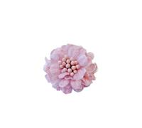 Flower Decal Patch 20DIY Handmade Accessories, Mini Three-Dimensional Fabric Flower Clothing Design Headwear Decoration Materials for Sewing(Color-05)