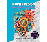 Flower Design Coloring Book for Adults