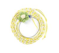 Flower Design Hamster Rabbit Canvas Strap for Small Animals Hiking Rope Cable with Adjustable Buckle Outdoor Activity Cute Hamster Strap with Flower Design