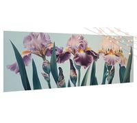 Flower Diamond Art, Diamond Painting Kits for Adults Plant, 5D DIY Crafts Painting Hobbies for Adults Women, Full Drill Cross Stitch Arts Crafts Embroidery Canvas Picture Kit, Gifts 20x43Inch T421