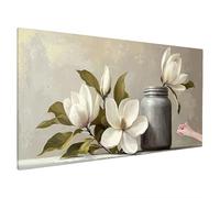 Flower Diamond Art Kits Adults, 5D Diamond Painting Abstract 2025 Design New, Square Full Drill Crystal Art Kit, DIY Cross Stitch Painting Set for Gifts and Christmas Home Room Decor 220x100cm X-50