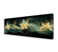 Flower Diamond Art Kits Adults Large Diamond Painting Kits for Adults Beginners, 5D Abstract Crystal Art, DIY Full Drill Crystal Embroidery Cross Stitch for Home Decor 60x180cm/23.6x70.8 inch W0-950