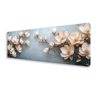 Flower Diamond Art Kits Adults Large Diamond Painting Kits for Adults Beginners, 5D Landscape Crystal Art, DIY Full Drill Crystal Embroidery Cross Stitch for Home Decor 20x60cm/7.8x23.6 inch W0-934