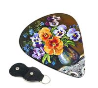 Flower Diamond Painting Guitar Pickfor Pickups For Acoustic Electric Guitar Bass Ukulele