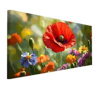 Flower Diamond Painting Kit for Adults, Large Diamond Art for Adults Modern Pattern with Square Full Drill, DIY Crystal Art Paintings Embroidery Kits for Home Wall Decor, Gifts for Women 140x60cm E-41