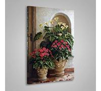 Flower Diamond Painting Kits for Adults, 5D DIY Flowers Dimond Painting with Round Full Drill, Adults Crystal Arts and Crafts Kits Embroidery Pictures for Home Wall Decor, Gift 12x16 inch PjY6414 9-2